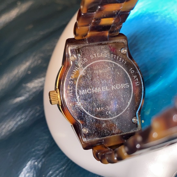 ***VINTAGE*** Michael Kors Tort Ritz Women's Watch ⌚️ № 5038 - Picture 8 of 17